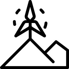 wind turbine icon