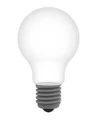 3d illustration of a lamp