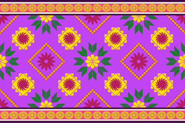 pattern with flowers
