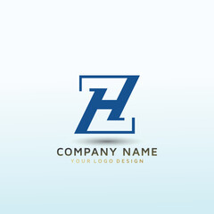 Abstract and unique real estate logo letter Z