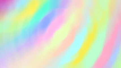 Soft ripple rainbow pastel abstract background