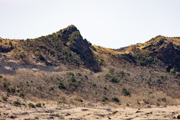 伊豆大島の裏砂漠トレイル