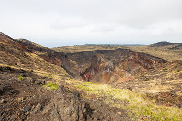 伊豆大島の三原山風景
