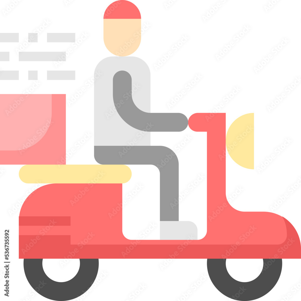 Poster delivery icon