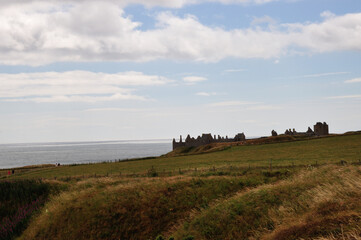Dunnotar castle wild and beautiful