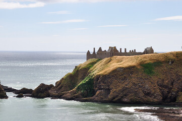 Dunnotar castle wild and beautiful