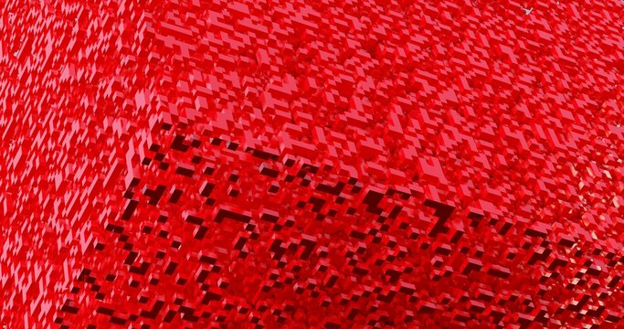 background of abstract concept cubes in 3d