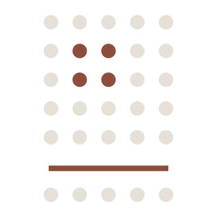 Vector modern Abstract geometric composition. Geometric design, minimalism, geometric shapes. Logo design