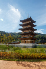 평화의탑에서의 휴식