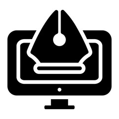 graphic design glyph icon