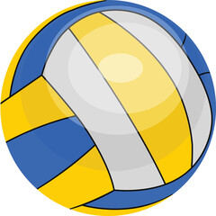 Volleyball Ball Vector Illustration Graphic