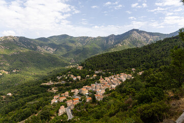 Fototapeta na wymiar Landschaft Korsika