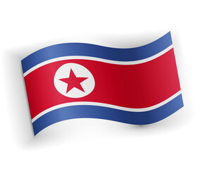 North Korea national flag