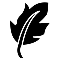 Obraz premium leaf icon