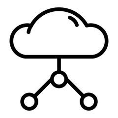 Seo and web line icon