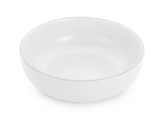 empty bowl isolated on white background.