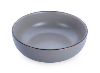 empty bowl isolated on white background.