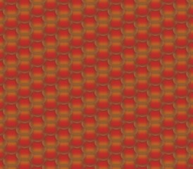 Abstract orange and yellow colorful 3d tile background 