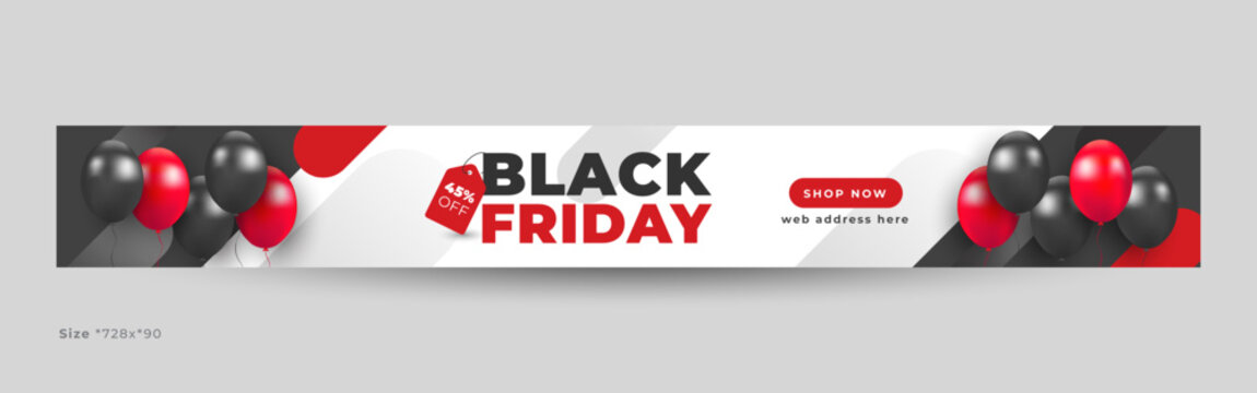 Black Friday Sale Offer Large Web Banner