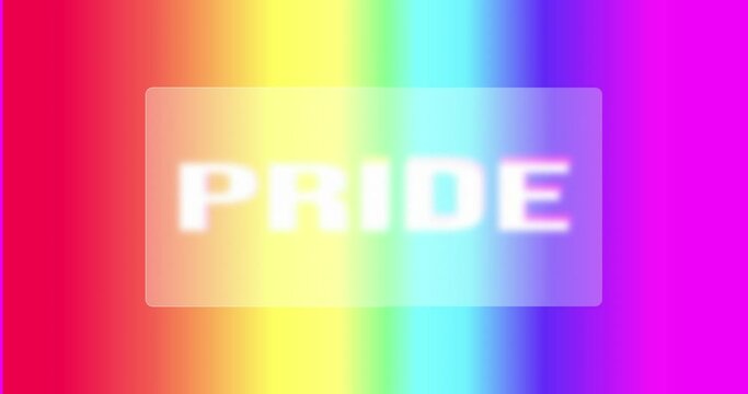 LGBT pride community, Rainbow flag sexual identity