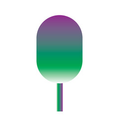 gradient ice cream on a stick 