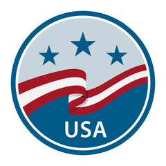 Simple icon unique to America PNG image.