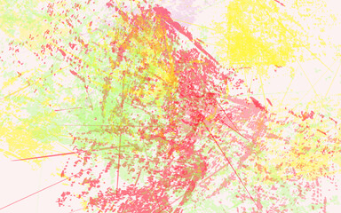 Abstract grunge texture splash paint colorful background
