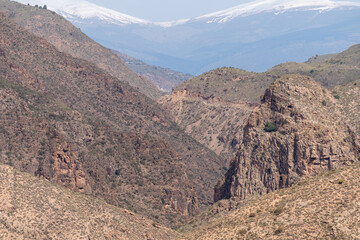 steep terrain in the south of Spain