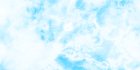 Panorama of blue sky with white clouds. Sky clouds landscape light background.White cumulus clouds formation in blue sky. sunny heaven landscape, bright cloudy sky view from airplane, copy space.><