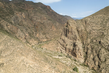 mountainous landscape in the south of Spain