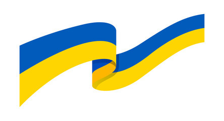 Ukraine Flag PNG image.