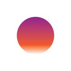 round gradient transparent