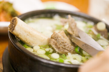 갈비탕, 왕갈비탕, 맛있는, 국요리, 한국음식, 한국요리, 소고기, 식사, 