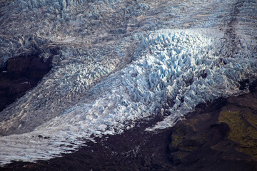 Fototapeta na wymiar Svínafellsjökull - the glacier in Skaftafell national park, Iceland