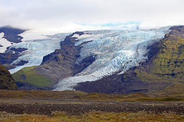 Svínafellsjökull - the glacier in Skaftafell national park, Iceland