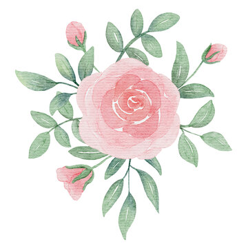 bouquet watercolor