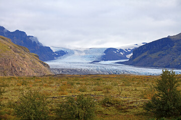 Svínafellsjökull - the glacier in Skaftafell national park, Iceland