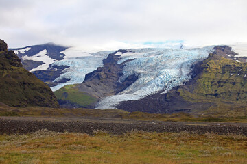 Obraz premium Svínafellsjökull - the glacier in Skaftafell national park, Iceland