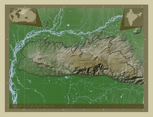 Meghalaya, India. Wiki. Major cities