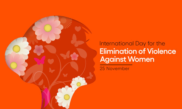 International Day For The Elimination Of Violence Against Women Is Observed Every Year On November 25 All Across The World. Vector Illustration