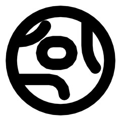 planet galaxy jupiter icon