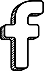 doodle alphabet letter font