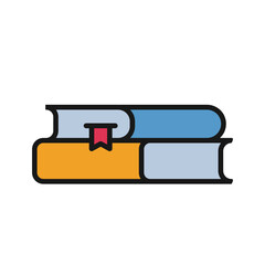 Icon, Illustration colorful fun, cartoonish about education or school, editable color for fill and line, easy to use. Let's make your design easier