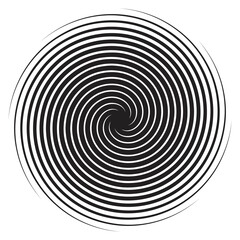 Fototapeta premium Spiral element abstrac vector illustration