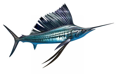 The Indo-Pacific sailfish, Istiophorus platypterus