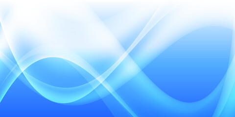 Abstract blue white background