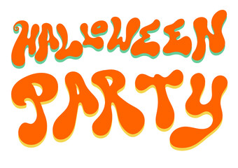 "Halloween Party" Handrwritten font