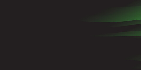 Modern dark green background vector