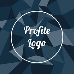 Fototapeta na wymiar profile logo