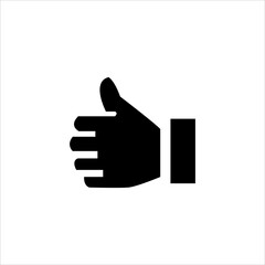 Art illustration icon logo charity and solidarity symbol of hand gesture okay
